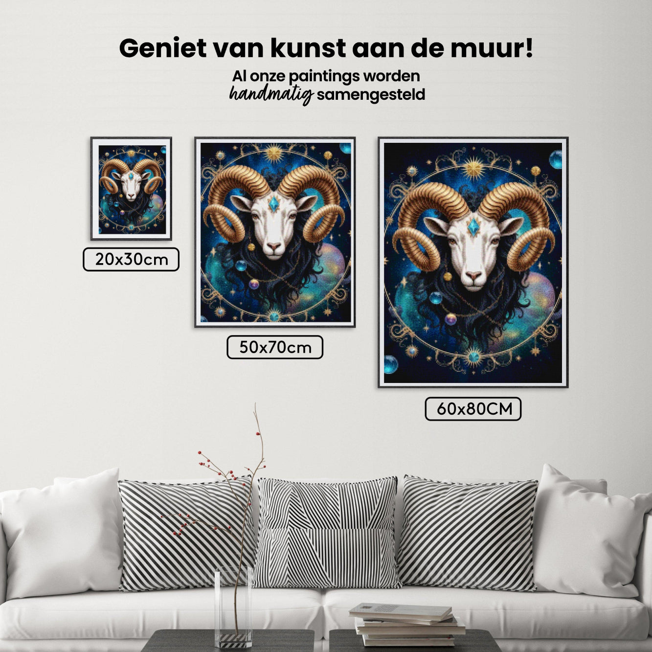 Diamond Painting - Sterrenbeeld - Ram