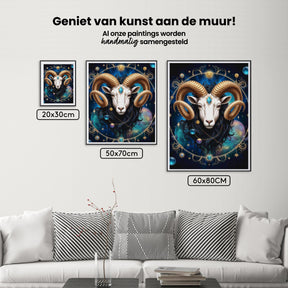 Diamond Painting - Sterrenbeeld - Ram