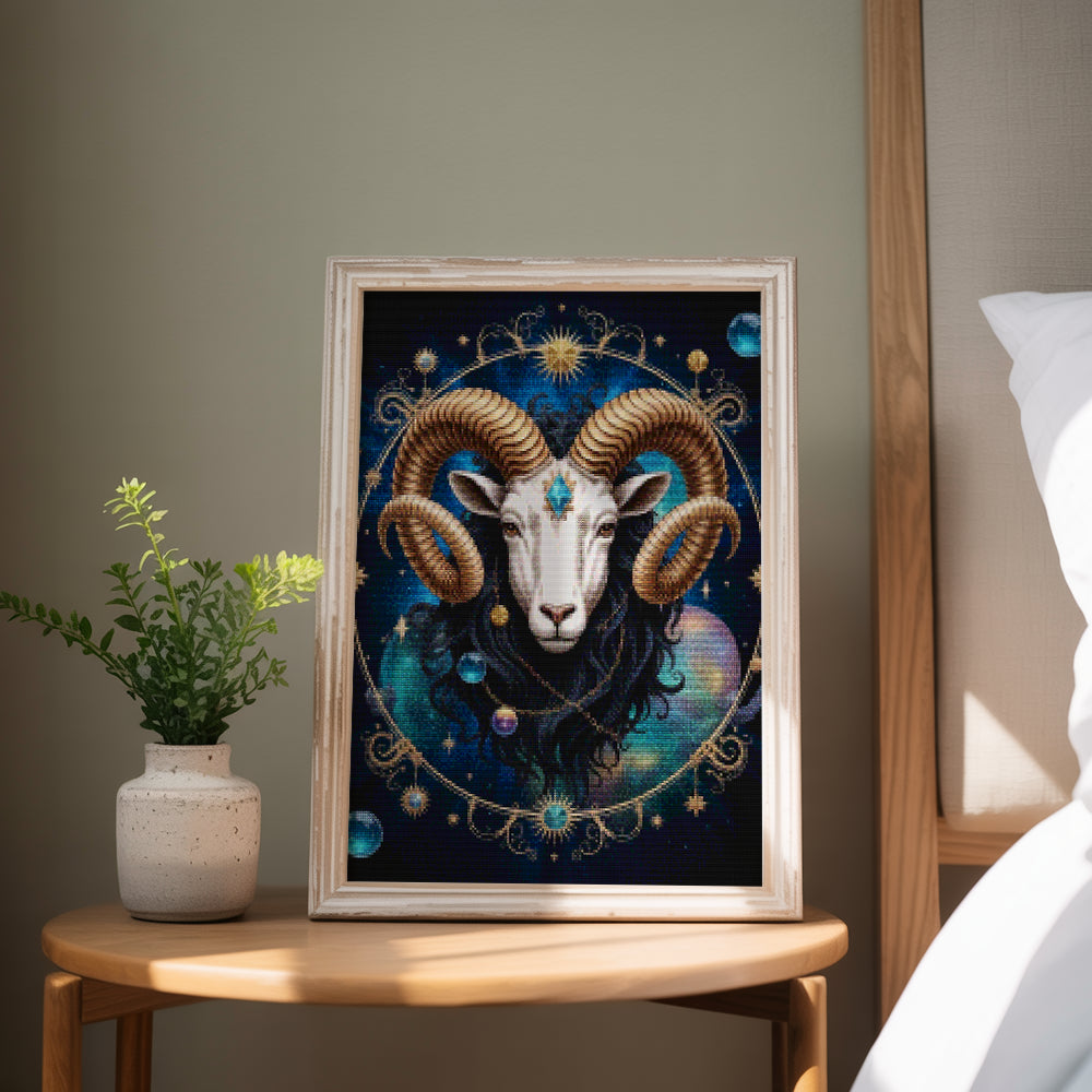 Diamond Painting - Sterrenbeeld - Ram