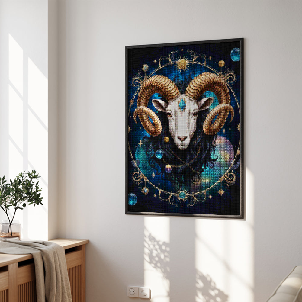 Diamond Painting - Sterrenbeeld - Ram