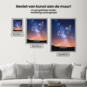 Diamond Painting - Sterrenbeeld - Schorpioen