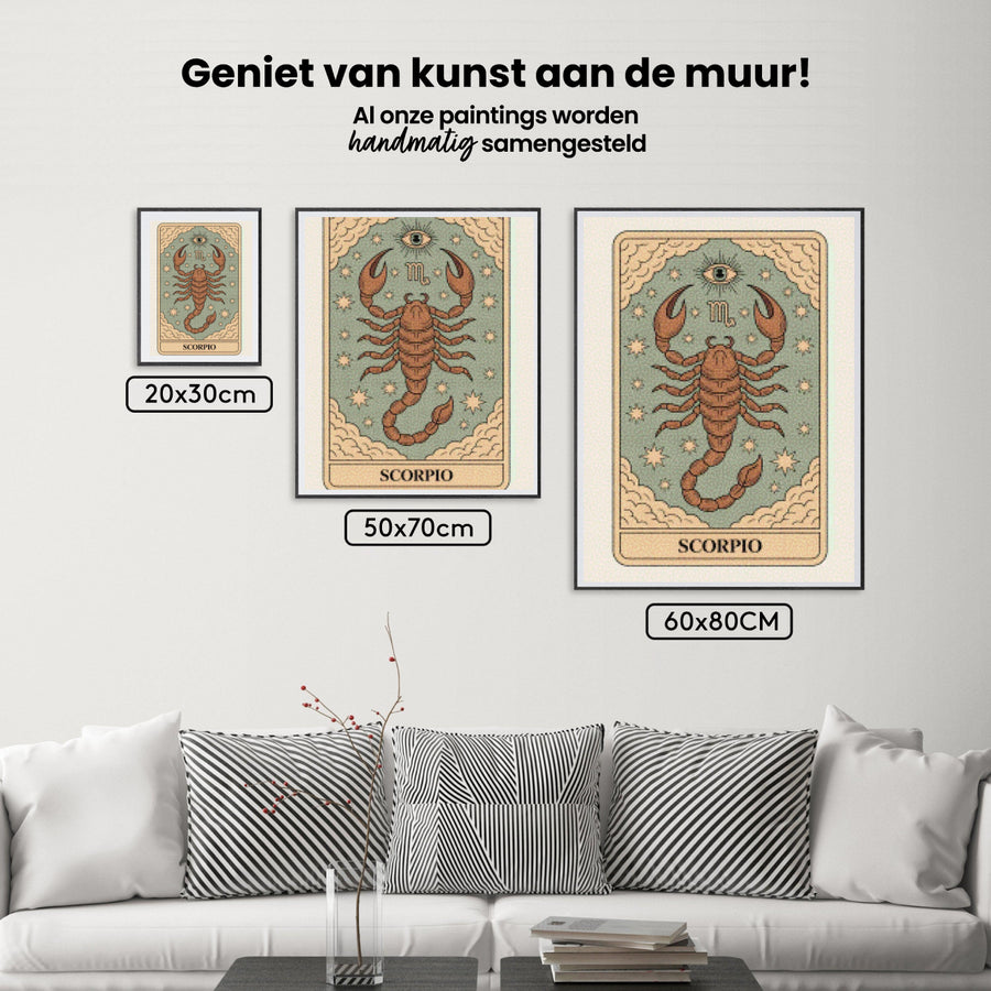 Diamond Painting - Sterrenbeeld - Schorpioen