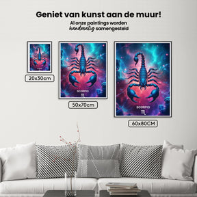 Diamond Painting - Sterrenbeeld - Schorpioen