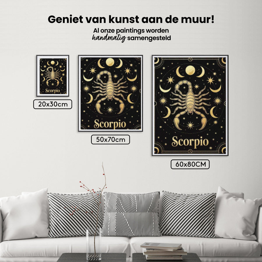 Diamond Painting - Sterrenbeeld - Schorpioen