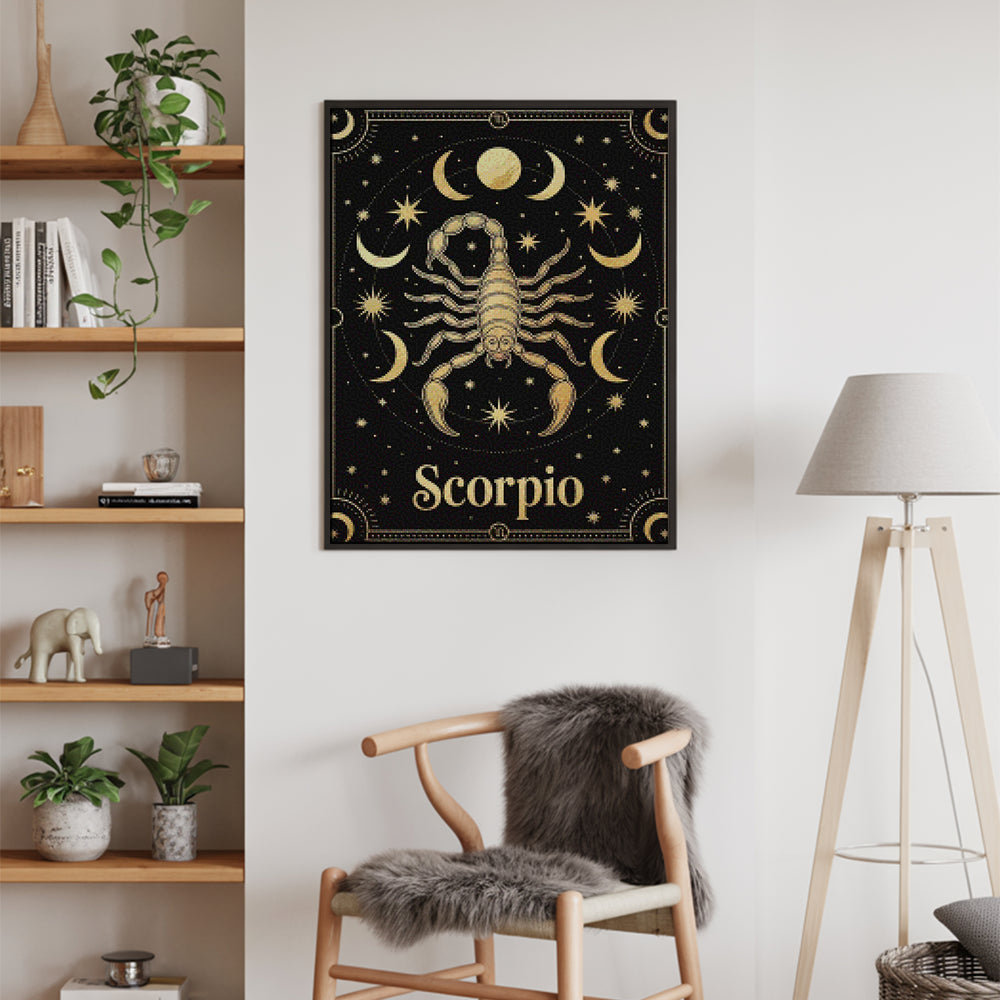 Diamond Painting - Sterrenbeeld - Schorpioen