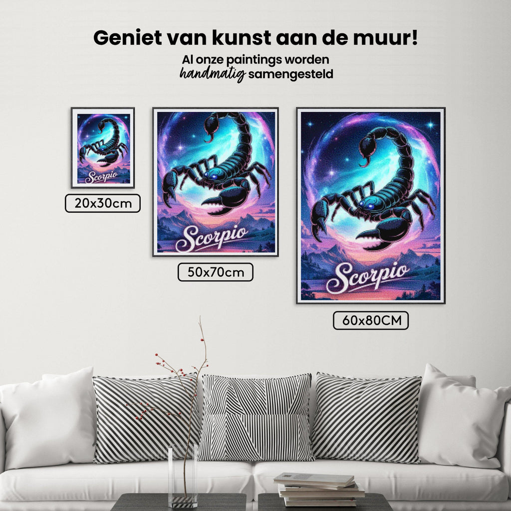 Diamond Painting - Sterrenbeeld - Schorpioen