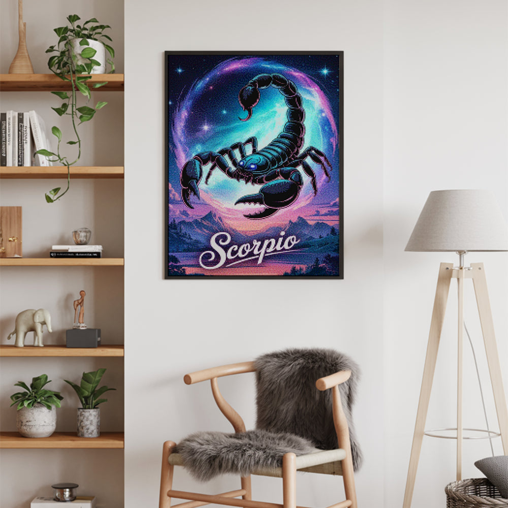 Diamond Painting - Sterrenbeeld - Schorpioen