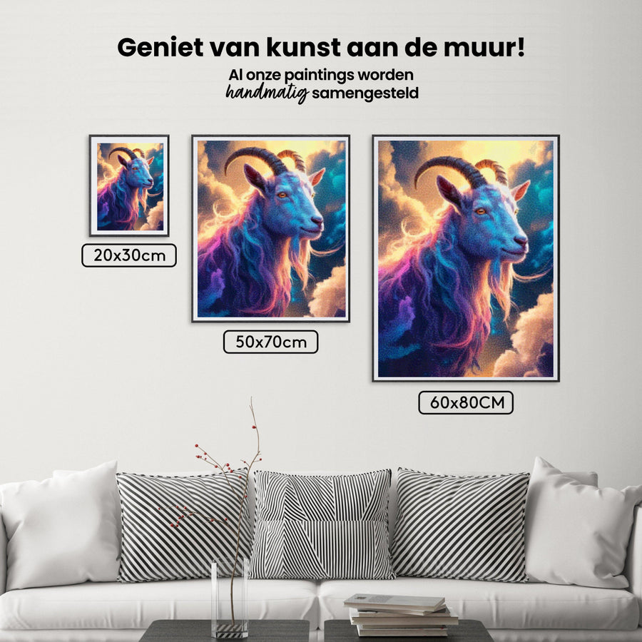 Diamond Painting - Sterrenbeeld - Steenbok