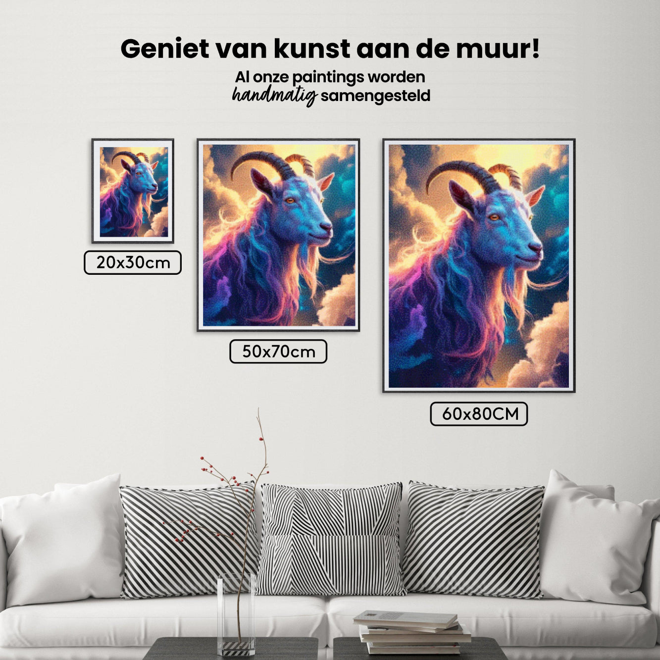 Diamond Painting - Sterrenbeeld - Steenbok