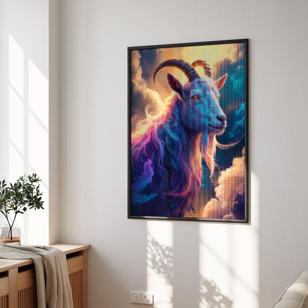 Diamond Painting - Sterrenbeeld - Steenbok