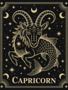 Diamond Painting - Sterrenbeeld - Steenbok