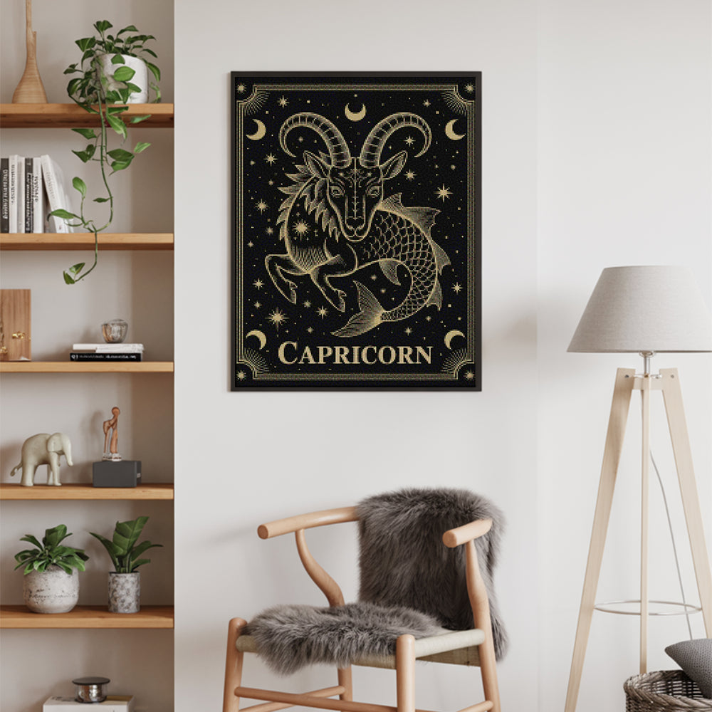 Diamond Painting - Sterrenbeeld - Steenbok