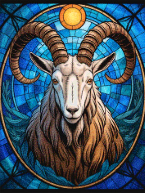 Diamond Painting - Sterrenbeeld - Steenbok