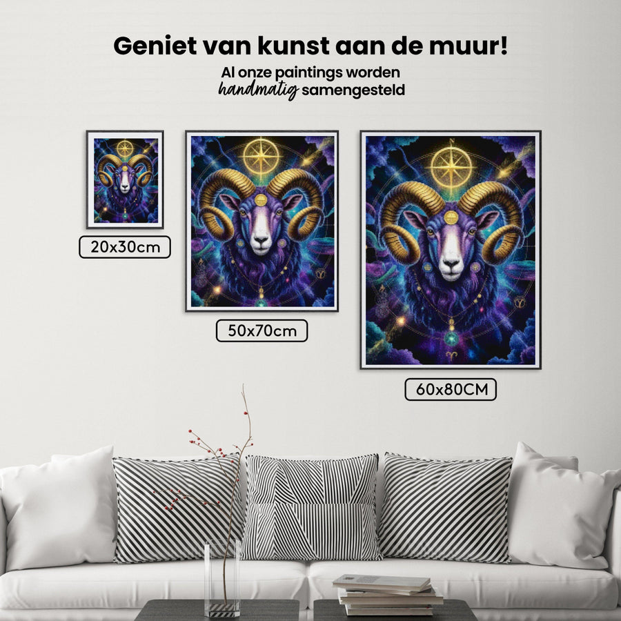 Diamond Painting - Sterrenbeeld - Steenbok