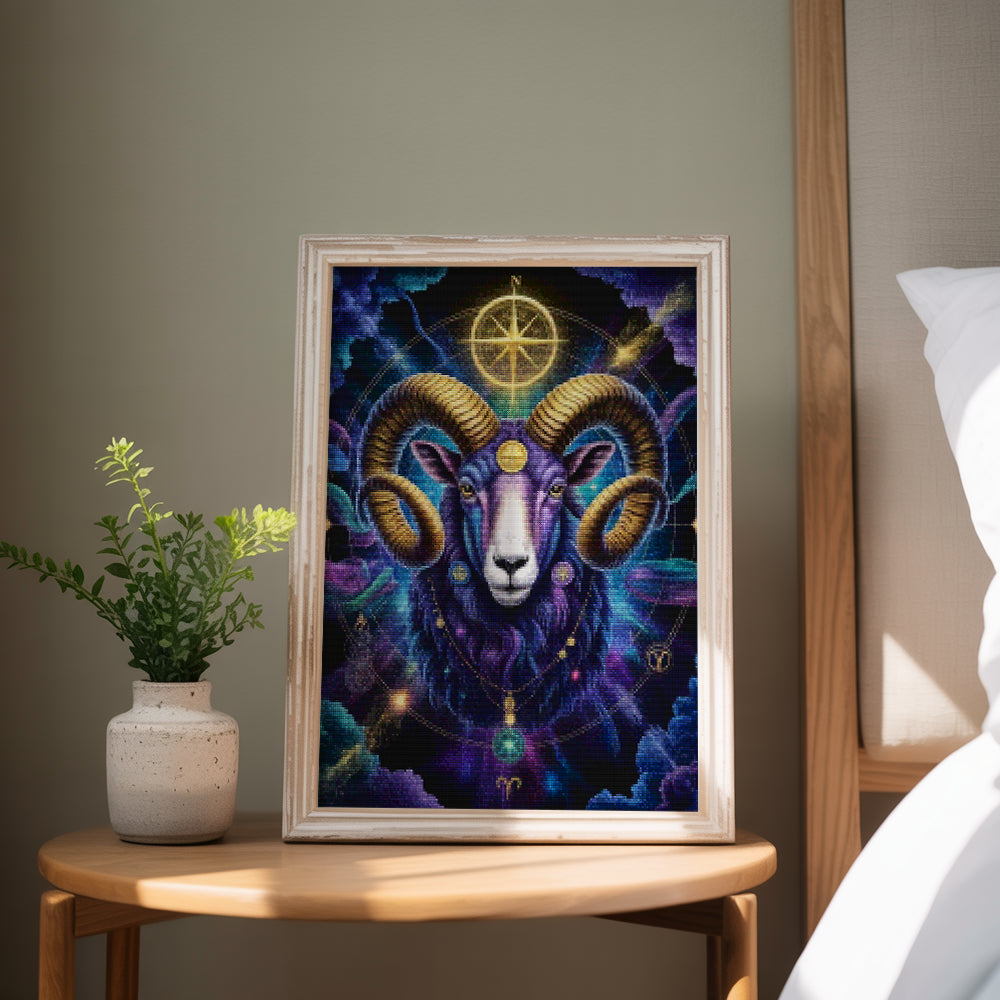Diamond Painting - Sterrenbeeld - Steenbok