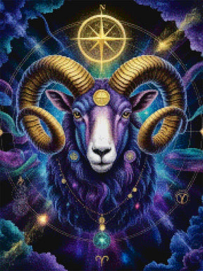 Diamond Painting - Sterrenbeeld - Steenbok