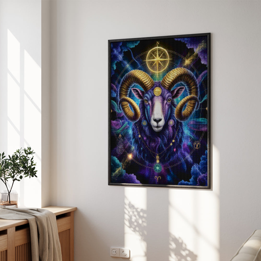 Diamond Painting - Sterrenbeeld - Steenbok