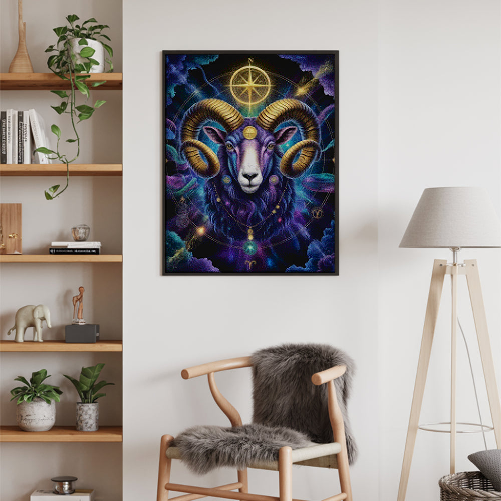 Diamond Painting - Sterrenbeeld - Steenbok