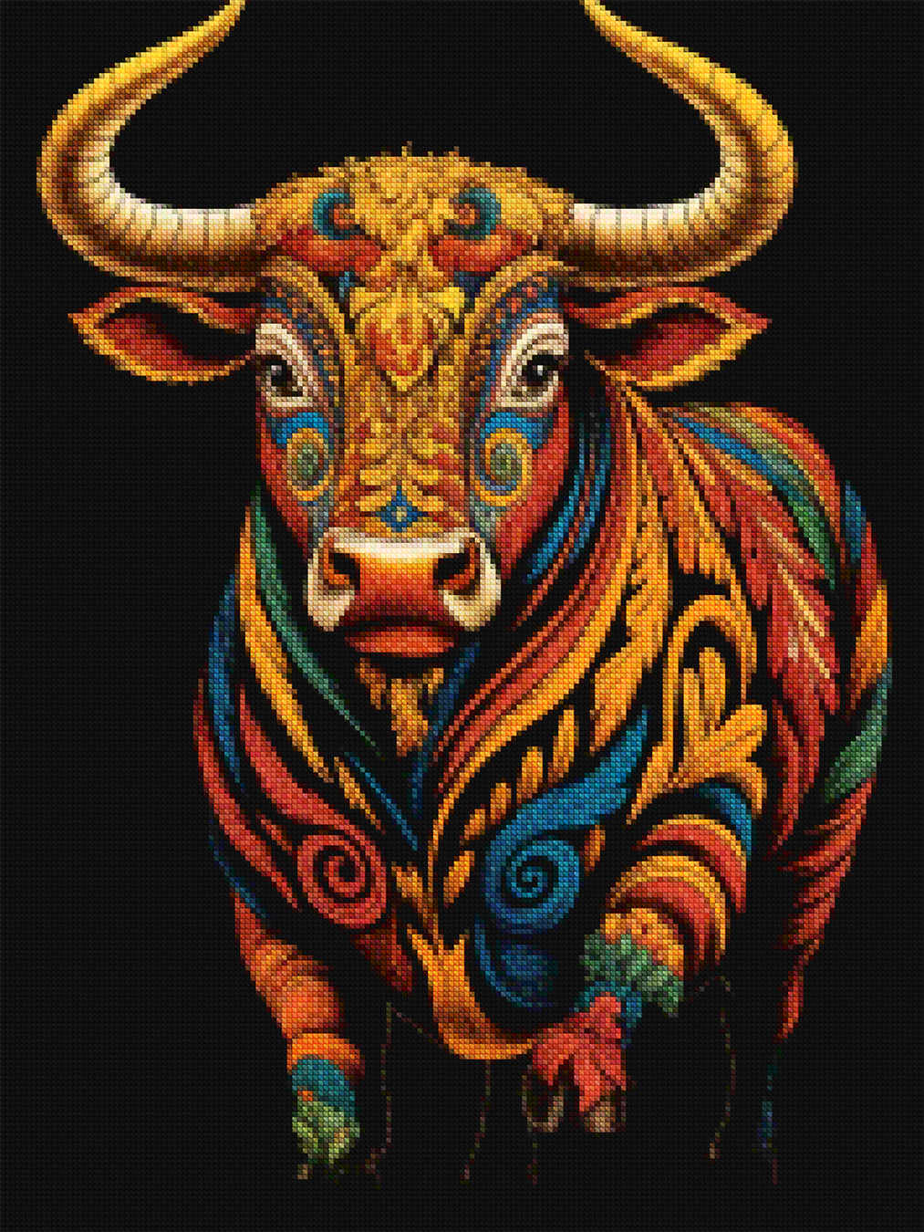 Diamond Painting - Sterrenbeeld - Stier