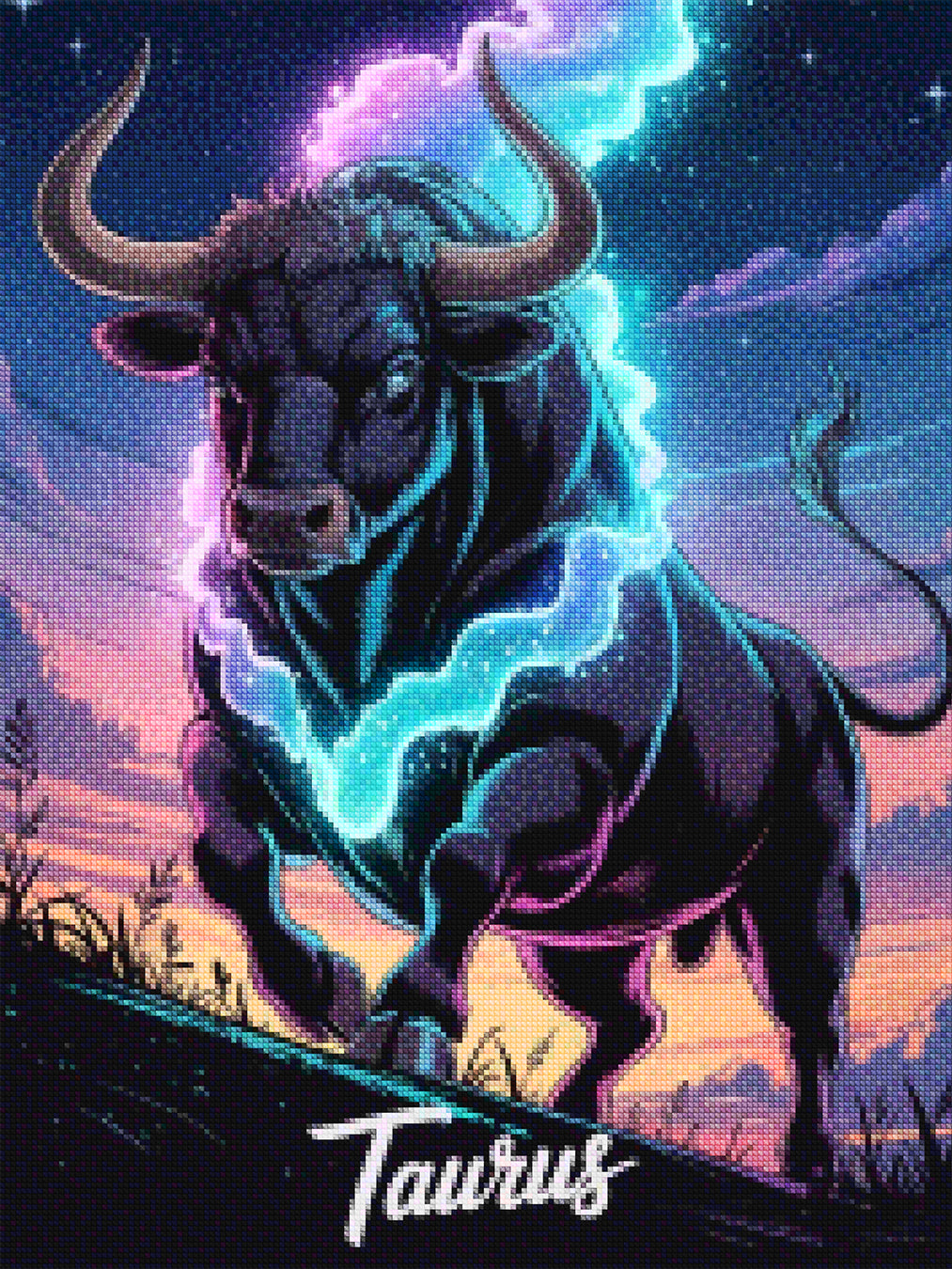Diamond Painting - Sterrenbeeld - Stier