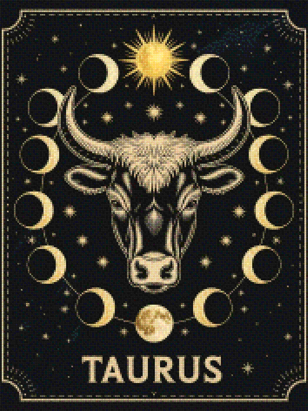 Diamond Painting - Sterrenbeeld - Stier