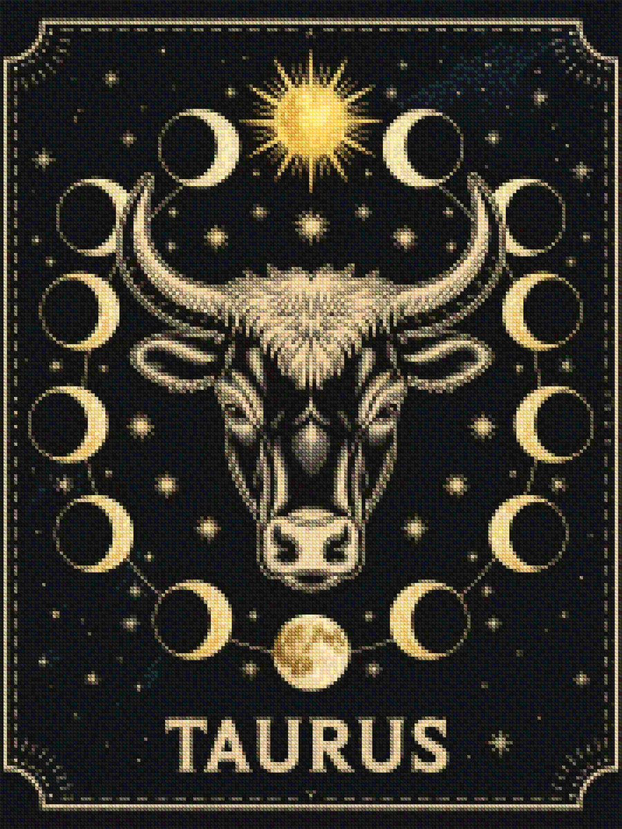 Diamond Painting - Sterrenbeeld - Stier