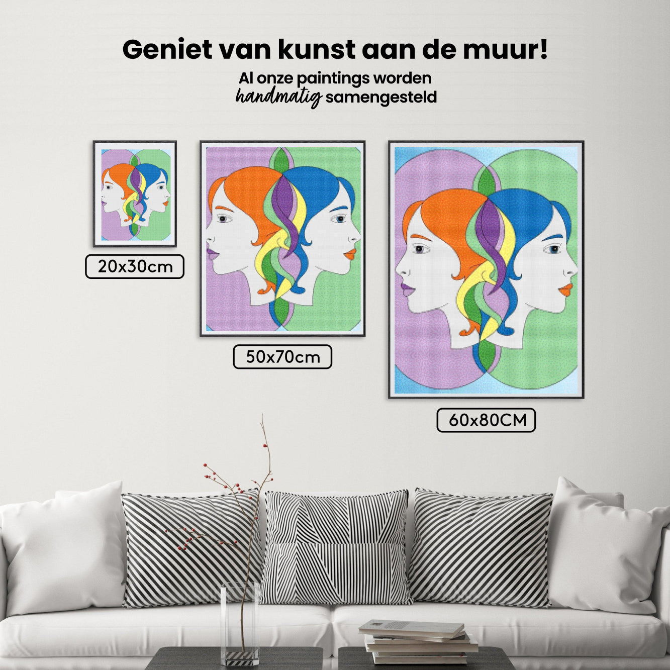 Diamond Painting - Sterrenbeeld - Tweelingen
