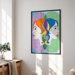 Diamond Painting - Sterrenbeeld - Tweelingen