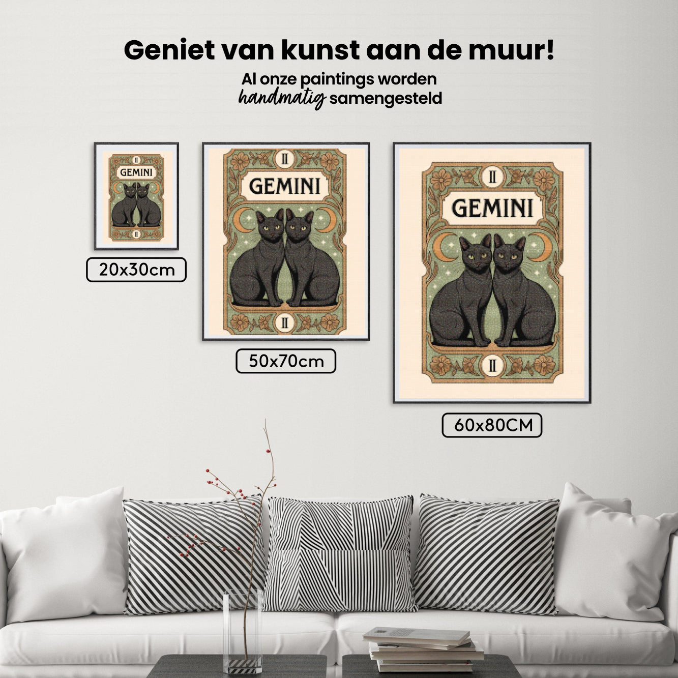 Diamond Painting - Sterrenbeeld - Tweelingen