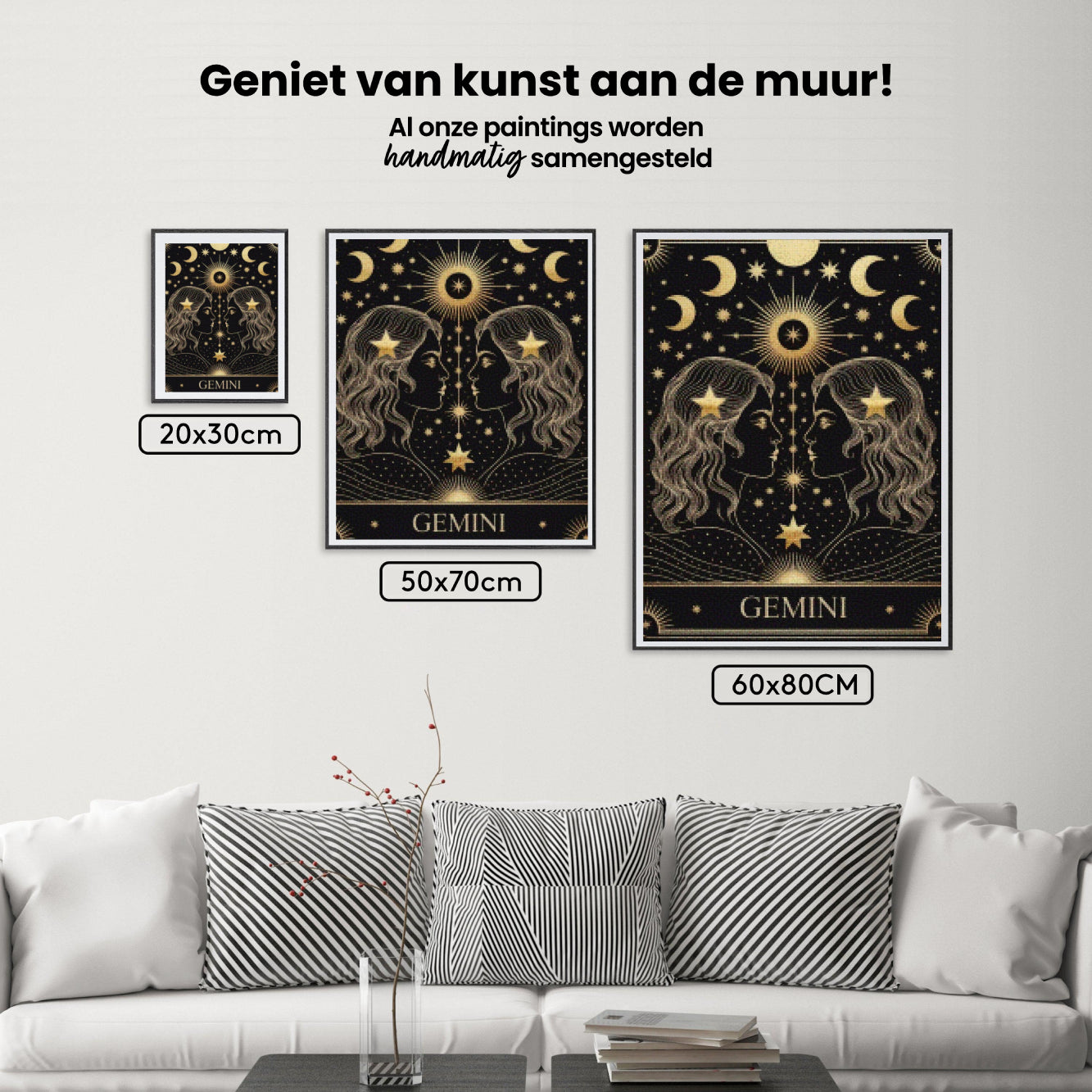 Diamond Painting - Sterrenbeeld - Tweelingen