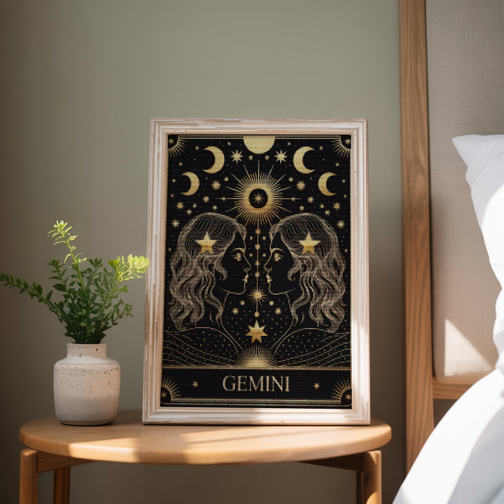 Diamond Painting - Sterrenbeeld - Tweelingen