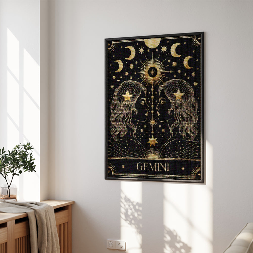 Diamond Painting - Sterrenbeeld - Tweelingen