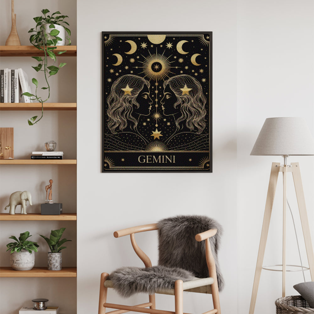 Diamond Painting - Sterrenbeeld - Tweelingen