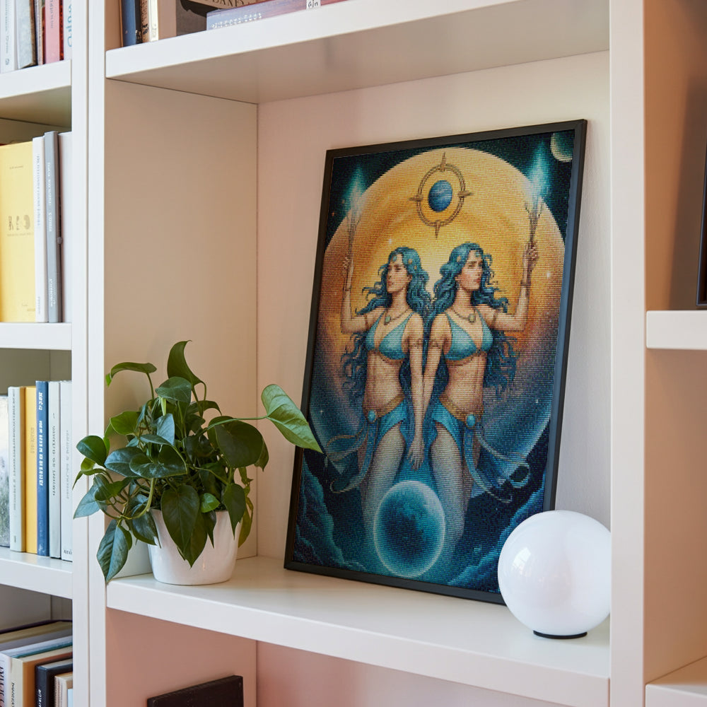 Diamond Painting - Sterrenbeeld - Tweelingen