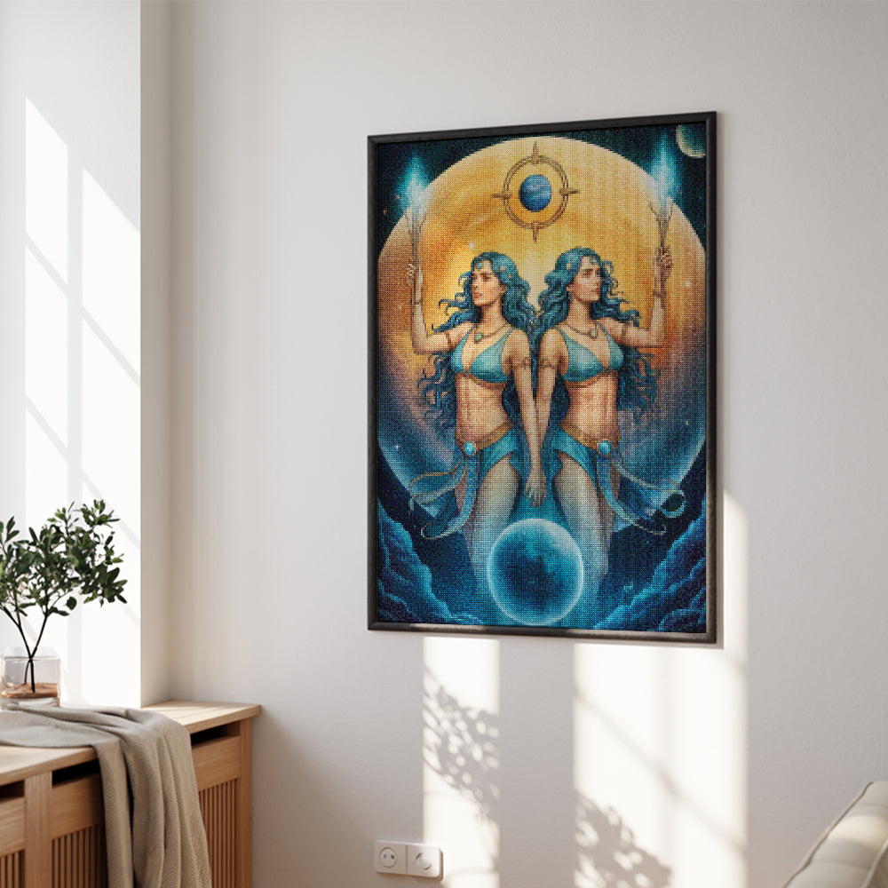 Diamond Painting - Sterrenbeeld - Tweelingen