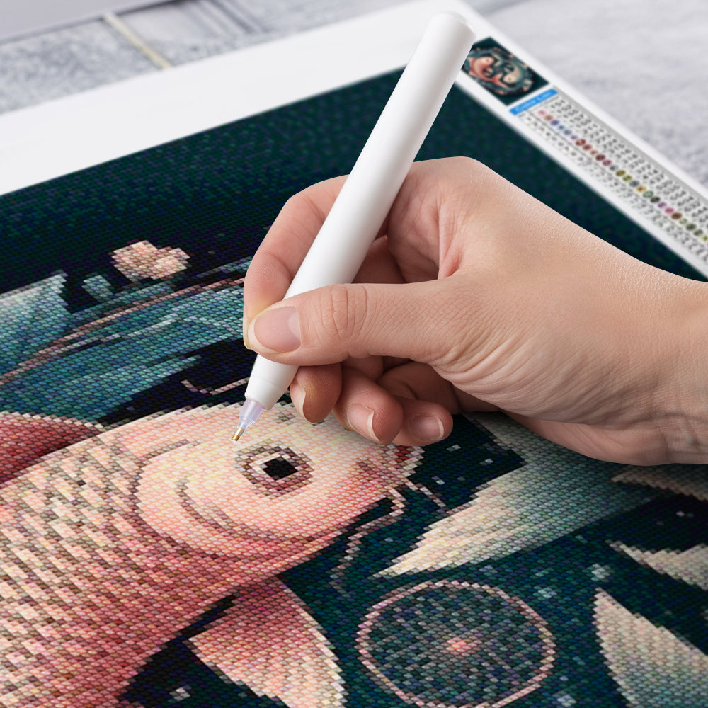 Diamond Painting - Sterrenbeeld - Vissen