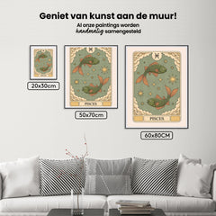 Diamond Painting - Sterrenbeeld - Vissen