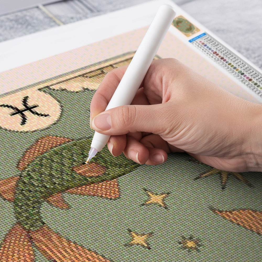 Diamond Painting - Sterrenbeeld - Vissen