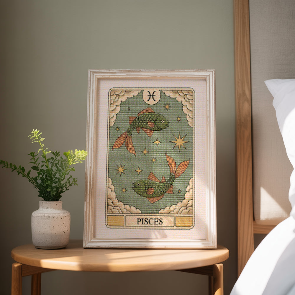 Diamond Painting - Sterrenbeeld - Vissen
