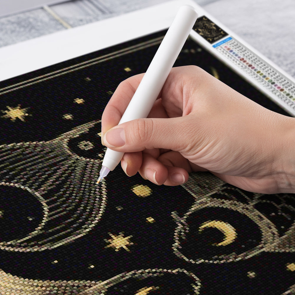 Diamond Painting - Sterrenbeeld - Vissen