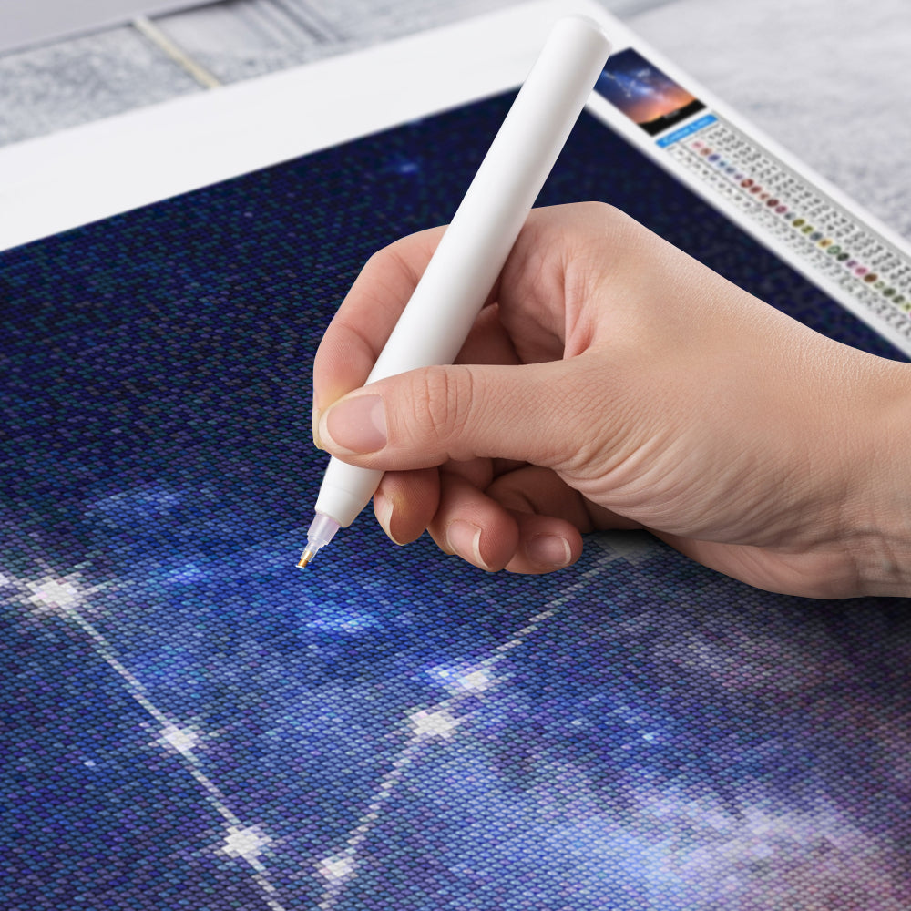 Diamond Painting - Sterrenbeeld - Vissen