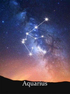 Diamond Painting - Sterrenbeeld - Waterman