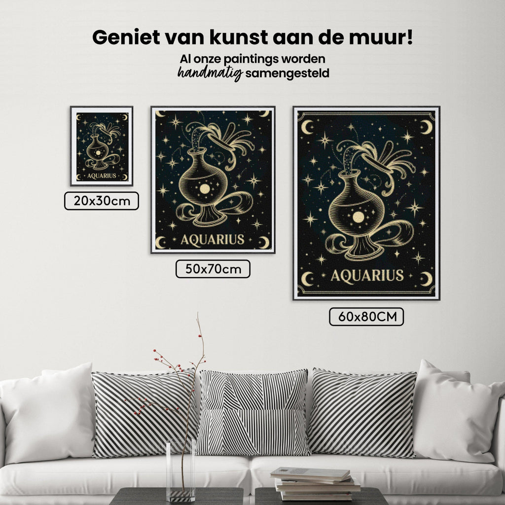 Diamond Painting - Sterrenbeeld - Waterman