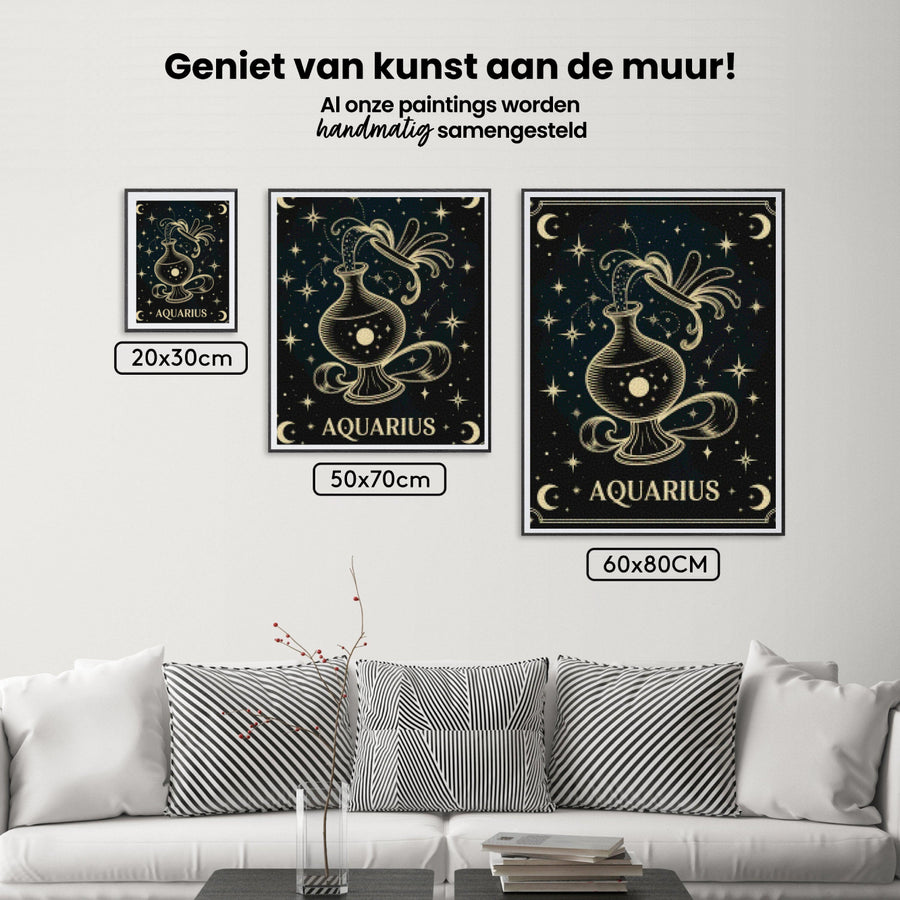 Diamond Painting - Sterrenbeeld - Waterman