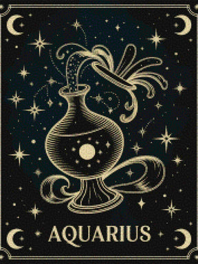 Diamond Painting - Sterrenbeeld - Waterman