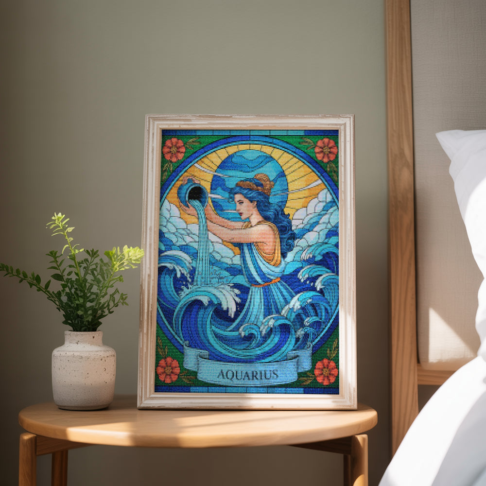 Diamond Painting - Sterrenbeeld - Waterman