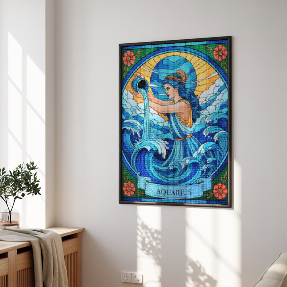 Diamond Painting - Sterrenbeeld - Waterman