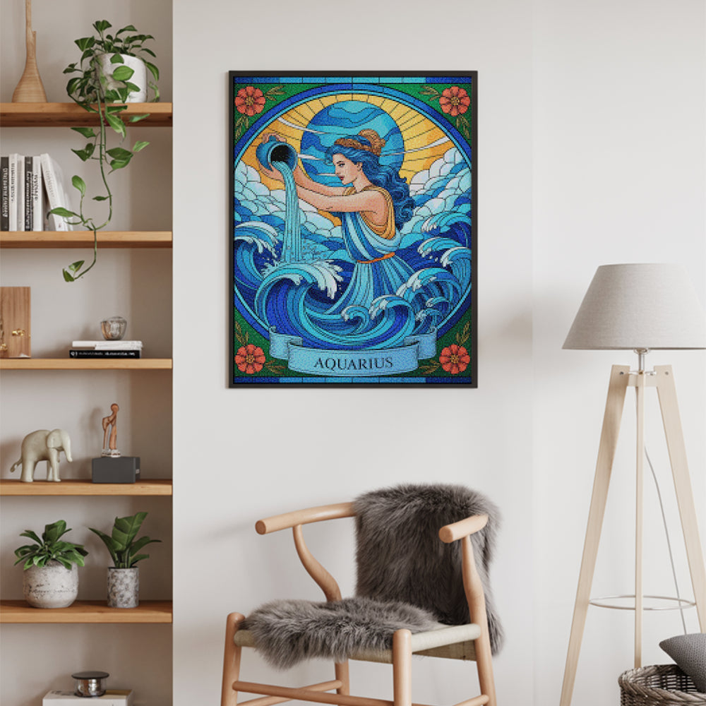 Diamond Painting - Sterrenbeeld - Waterman