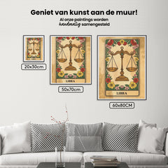 Diamond Painting - Sterrenbeeld - Weegschaal