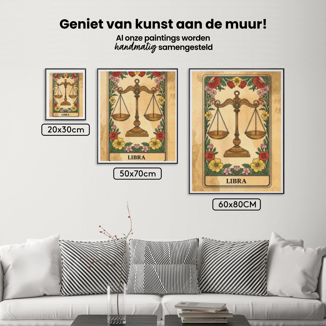 Diamond Painting - Sterrenbeeld - Weegschaal